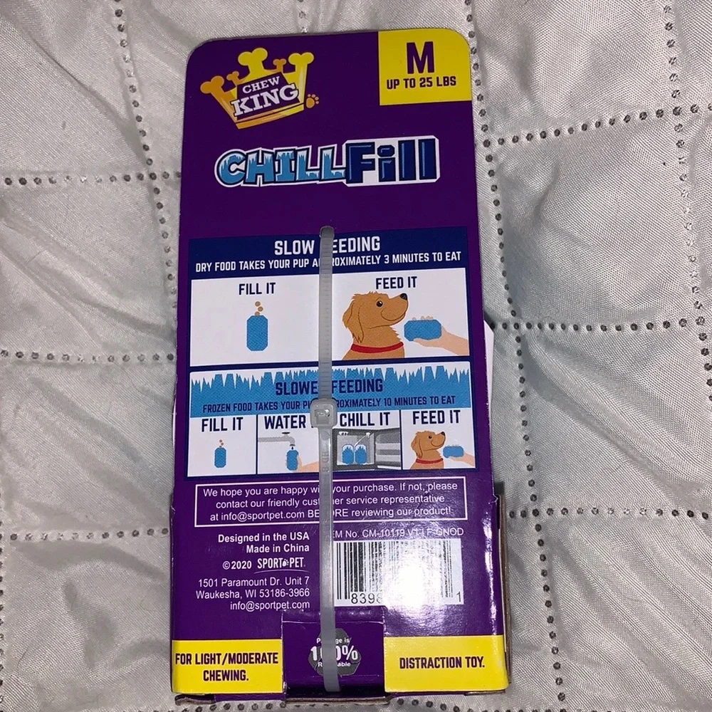 Chew KING ChillFill Medium up to 25 LBS
